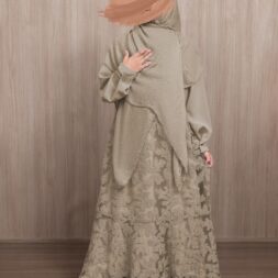 SATU SET GAUN ANAK RENJANA TENUN