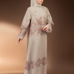 GAUN BERMOTIF TENTREM SAVANA